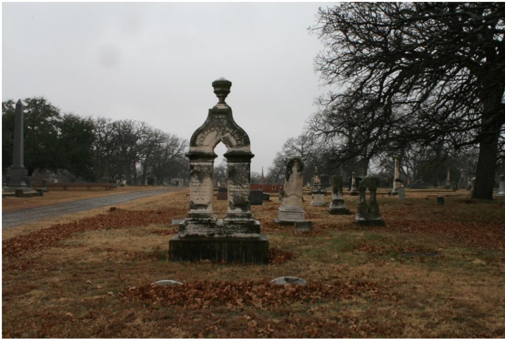 Grave Marker in City Cemetery