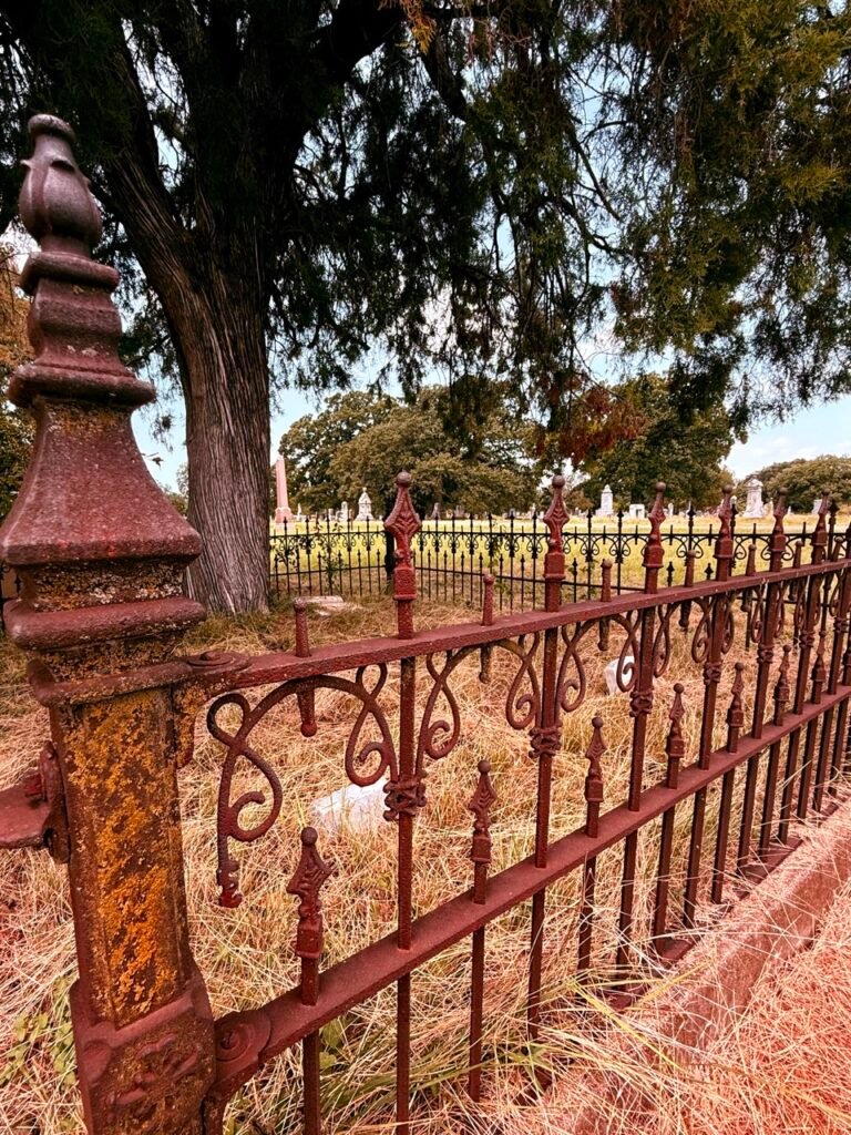 Historic cemetery restoration